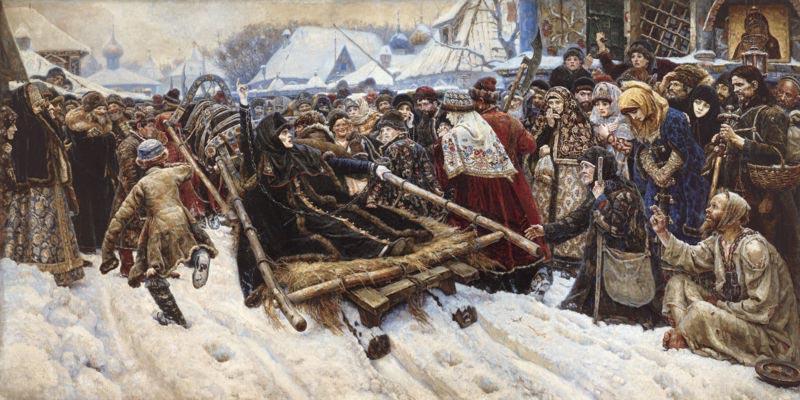 Vasily Surikov Feodosia Morozova France oil painting art